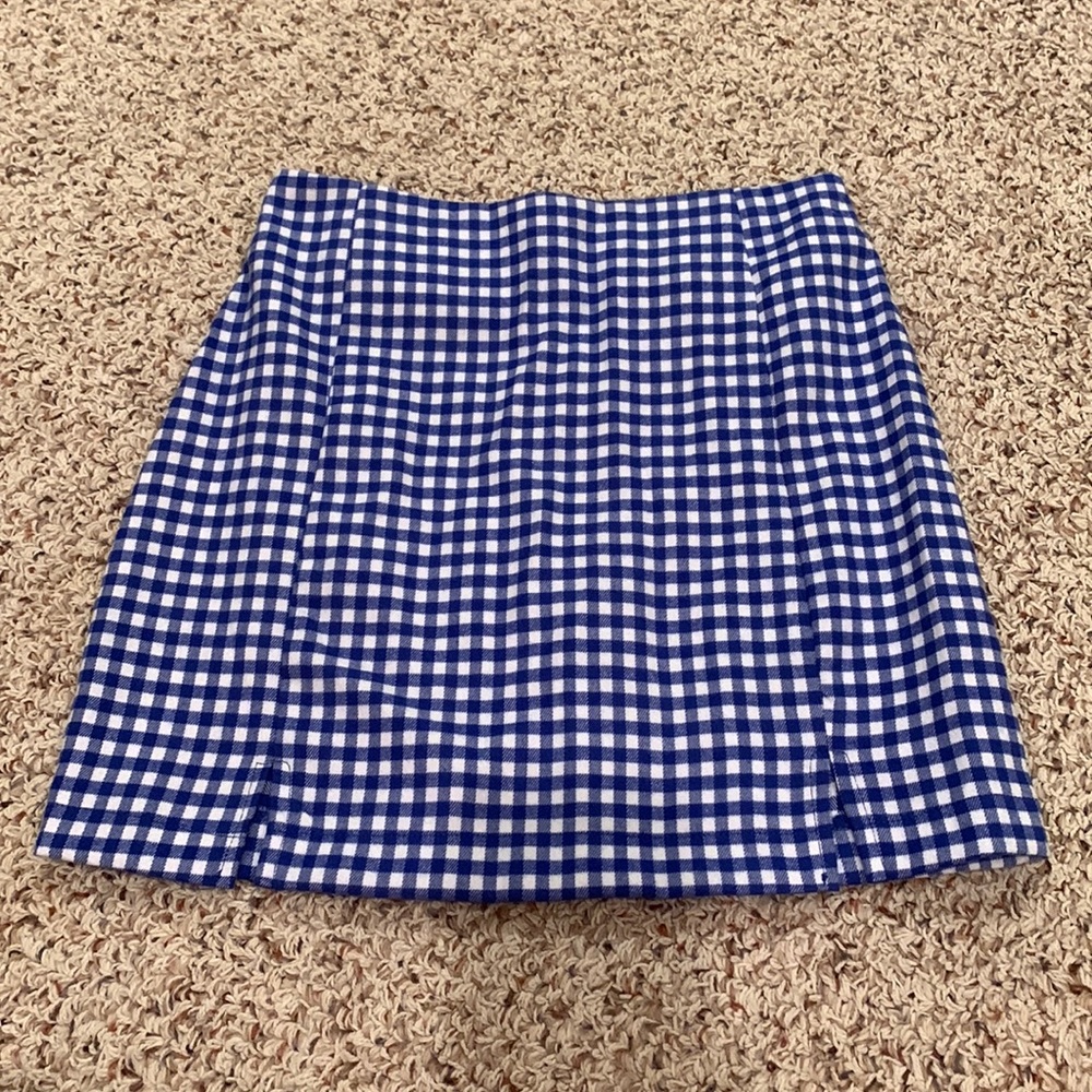 Love on a Hanger Plaid Mini Skirt